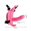 Baile - ultra passionate harness, 30 vibration functions wireless remote control